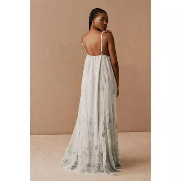 BHLDN Jules Beaded Maxi Dress - Picture 1 of 13